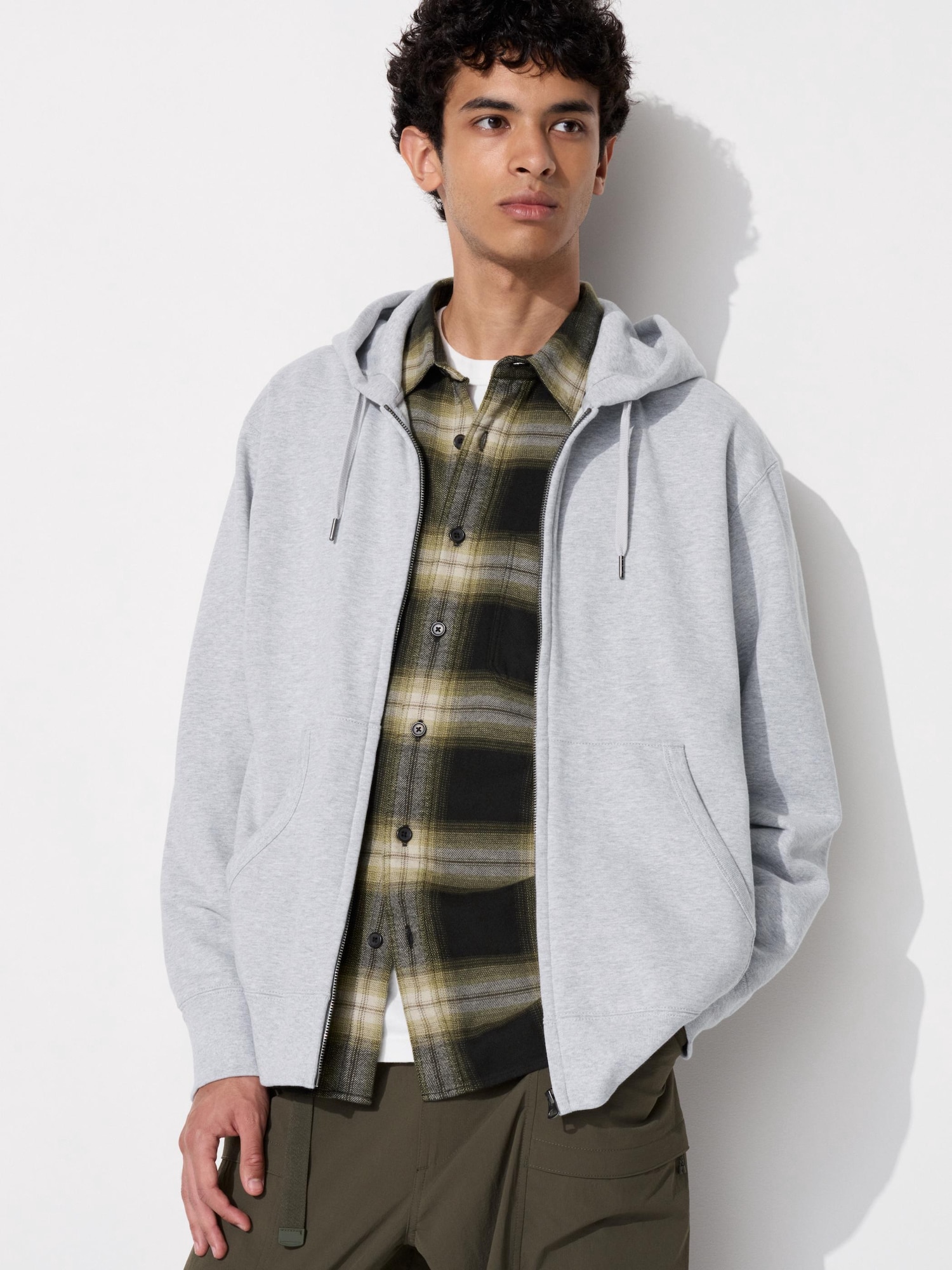 Sweat Full-Zip Hoodie | UNIQLO US