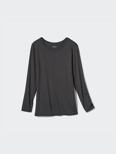 HEATTECH Crew Neck Long Sleeve T-Shirt