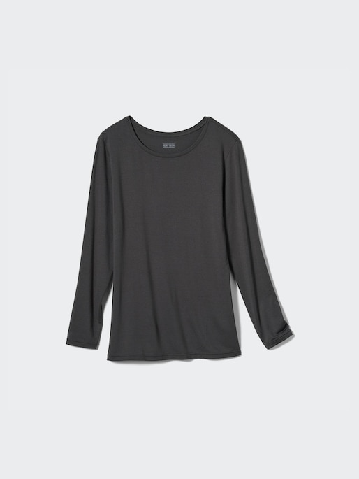 HEATTECH Crew Neck Long Sleeve T-Shirt
