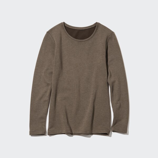 HEATTECH Ultra Warm Crew Neck Long-Sleeve T-Shirt | UNIQLO US