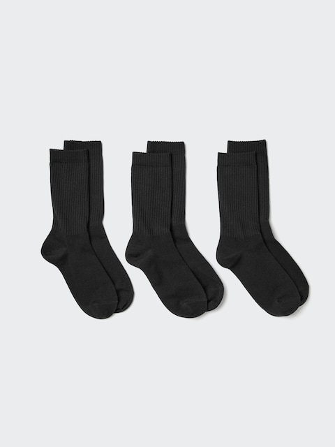 Женские носки Uniqlo Ribbed Socks | 3 Pairs
