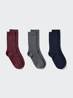 Ribbed Socks | 3 Pairs