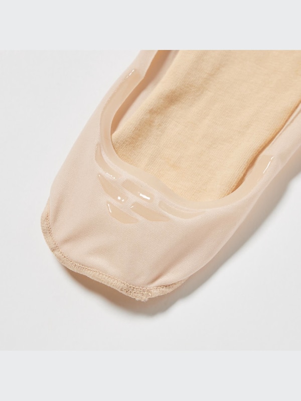 Sheer No-Show Socks (Three Pairs)