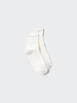 HEATTECH Socks (Crew Frill)