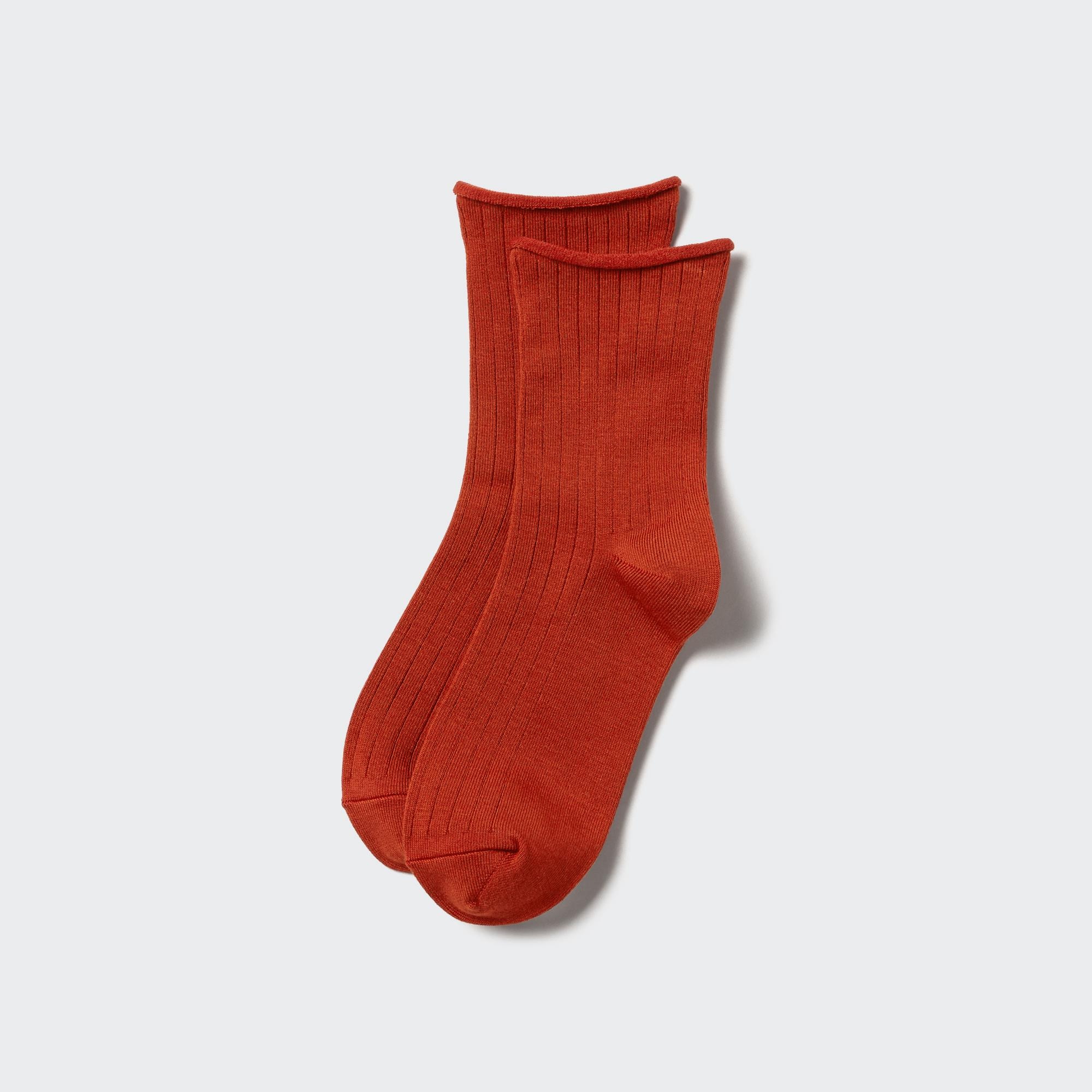 HEATTECH SOCKS (CREW TOP ROLL)