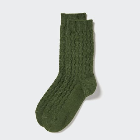 HEATTECH Cable Knit Thermal Socks