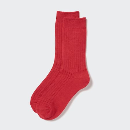 HEATTECH Ribbed Thermal Socks