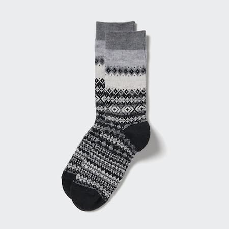 HEATTECH Fair Isle Thermal Socks