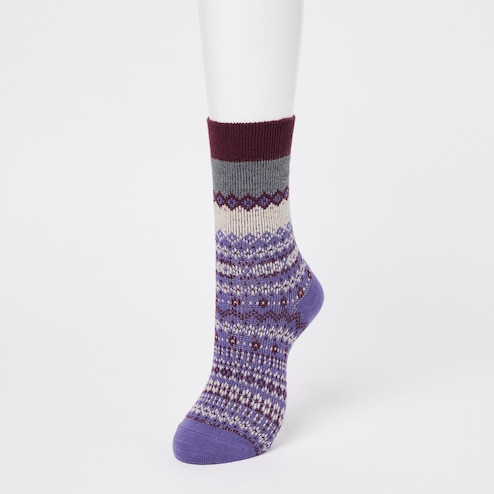 Uniqlo Womens Socks, Leggings, And Tights  Heattech Cotton Leggings (Extra  Warm) BLUE * Moticommodity