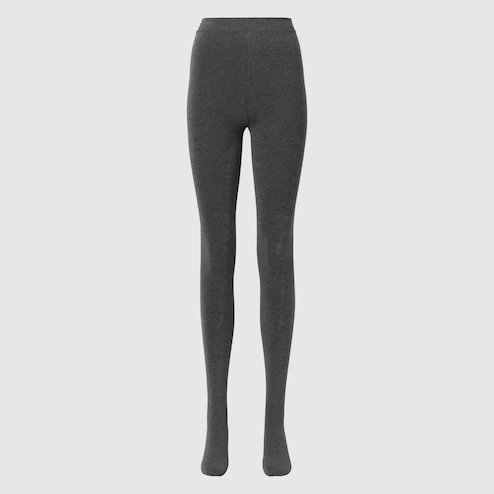 1pc Women's Seamless High Waist Thermal Leggings In Dark Grey, Can Be Worn  As Outerwear, Warm Fleece Lined Tights