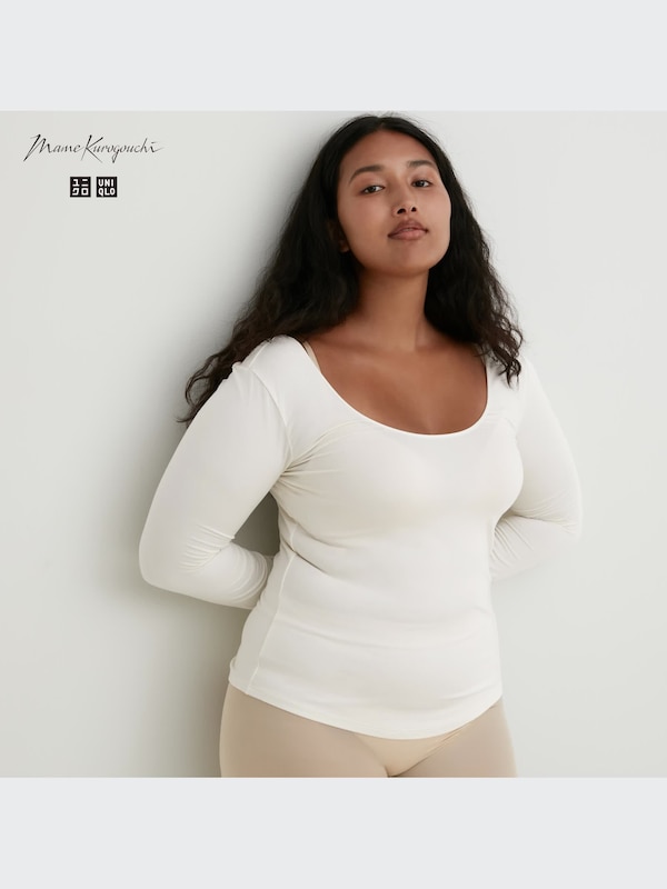 HEATTECH Ballet Neck Long Sleeved Thermal Top