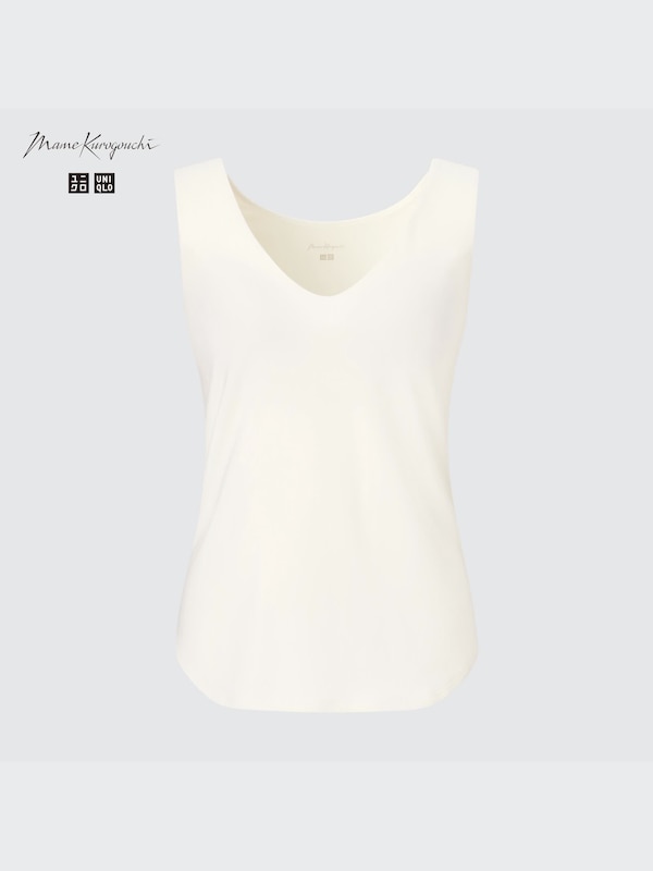 HEATTECH Sleeveless Bra Top (Silk Blend)