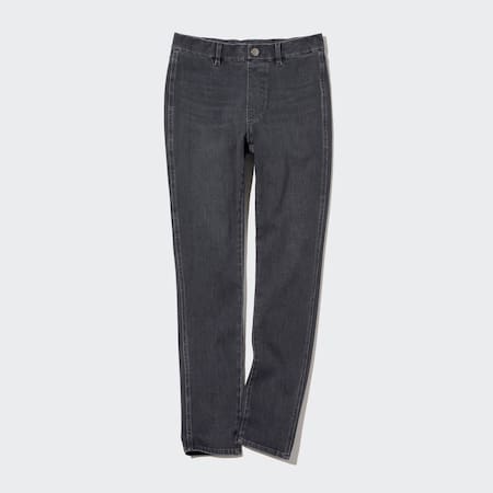 Uniqlo - Dark Gray - Ultra Stretch Denim Leggings - Pants - Size Small - NWT