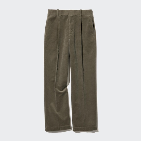 Pleated Corduroy Pants (4 Colors) – Megoosta Fashion