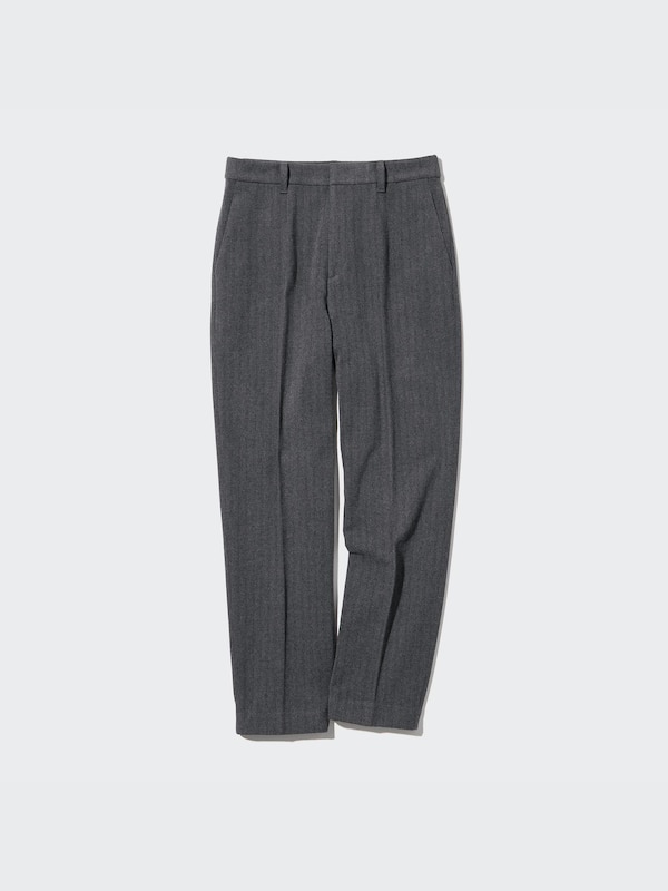 Smart Brushed Ankle Pants