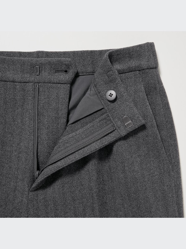 Smart Brushed Ankle Pants