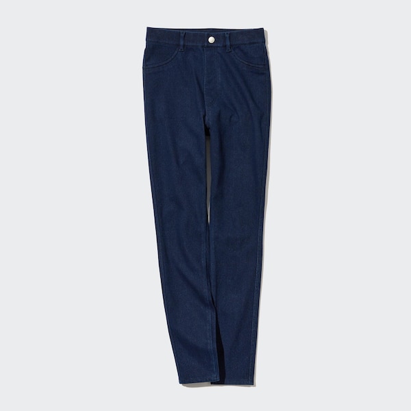 HEATTECH Ultra Stretch High-Rise Denim Leggings Pants | UNIQLO US