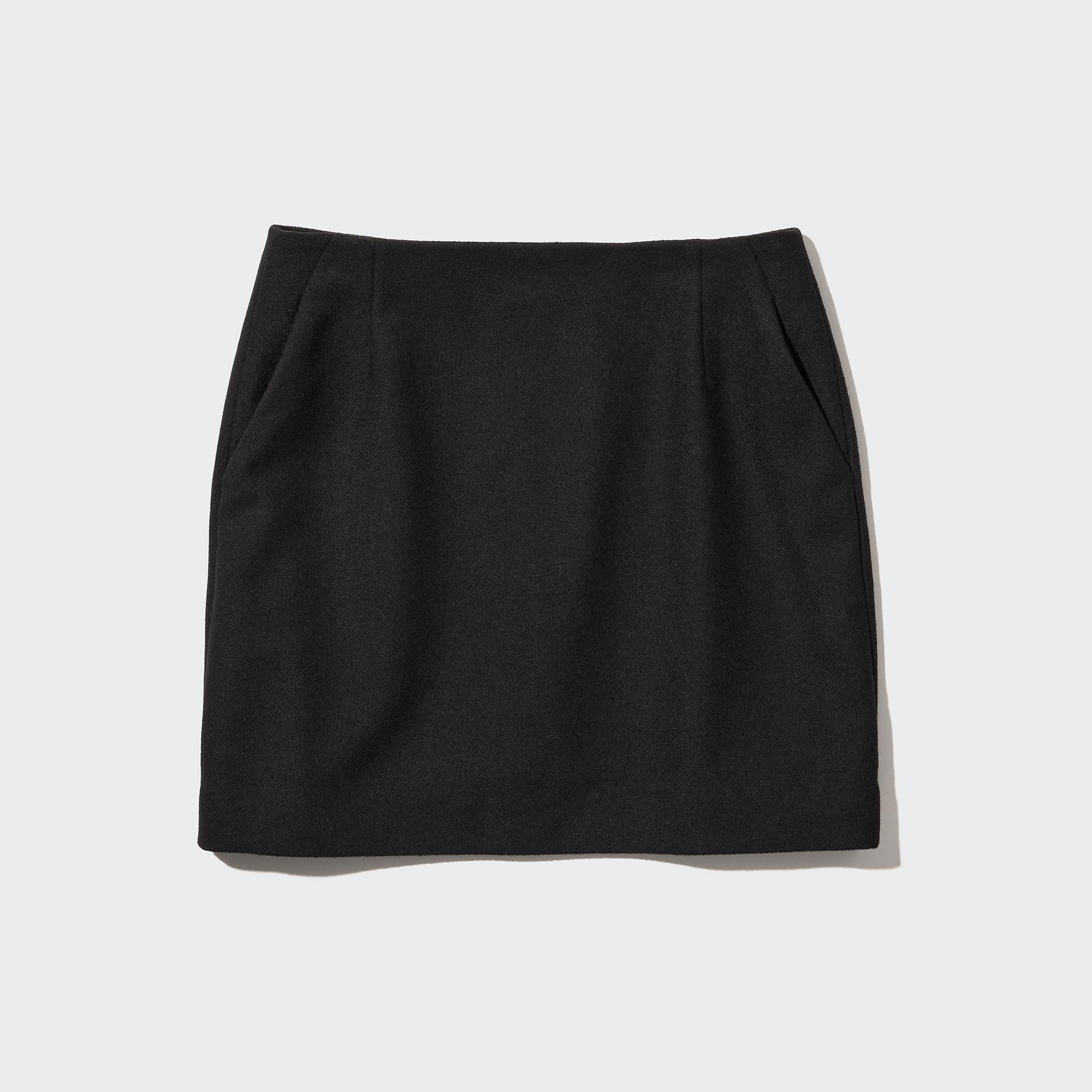 Wool Blend Mini Skirt UNIQLO US