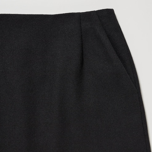 Wool blend herringbone short skirt · Grey · Smart / Skirts