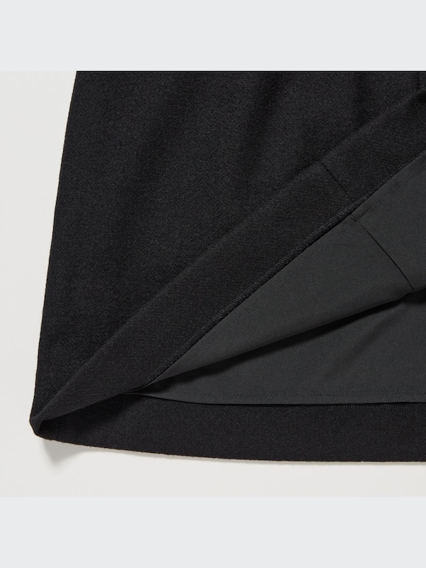 Wool Blend Mini Skirt