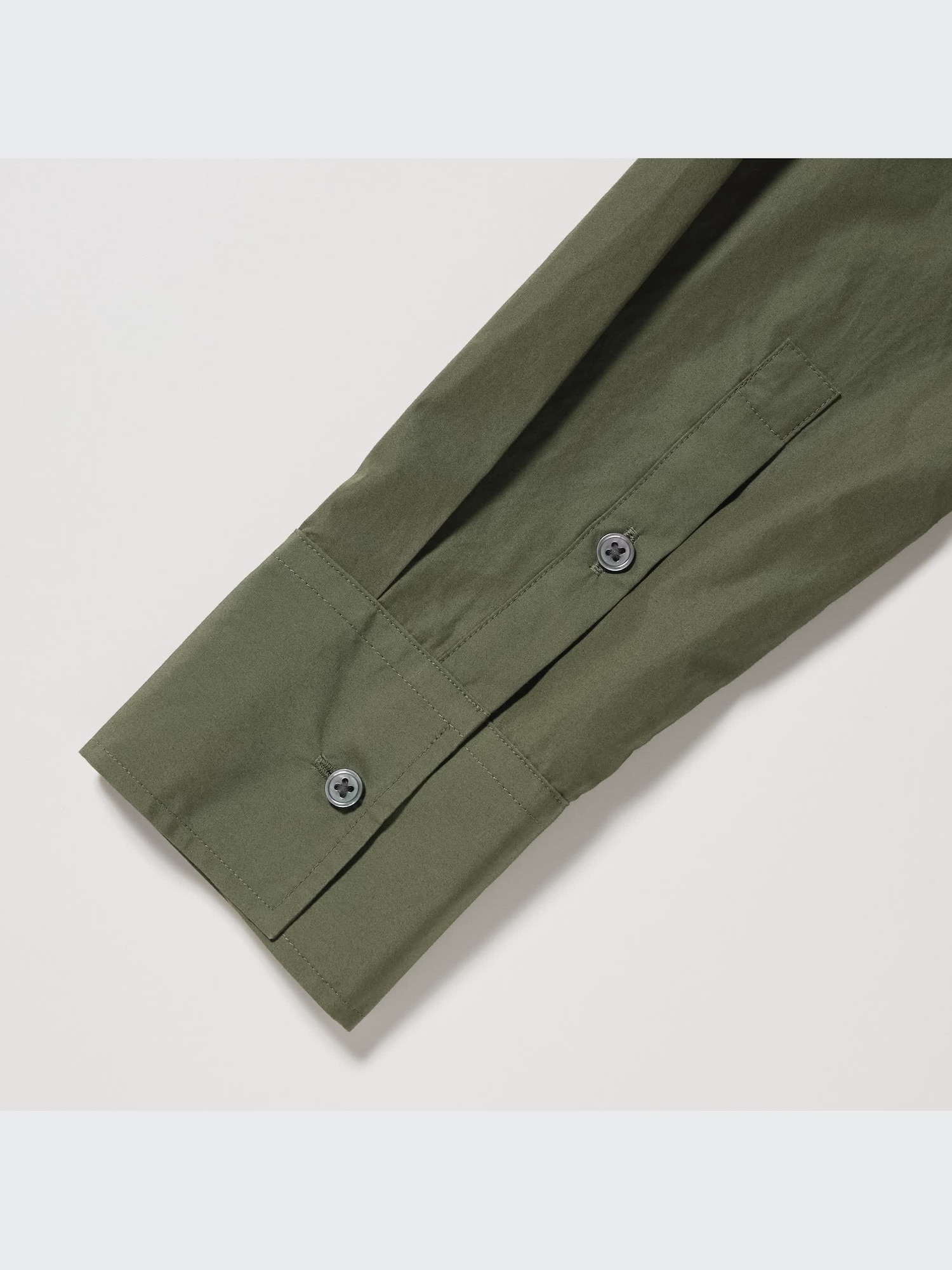 Cotton Long-Sleeve Long Shirt Dress | UNIQLO US