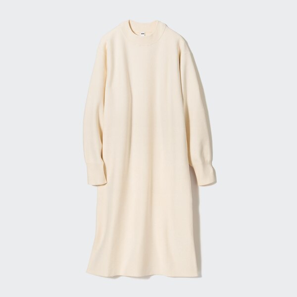 Souffle Yarn LongSleeve Dress UNIQLO US