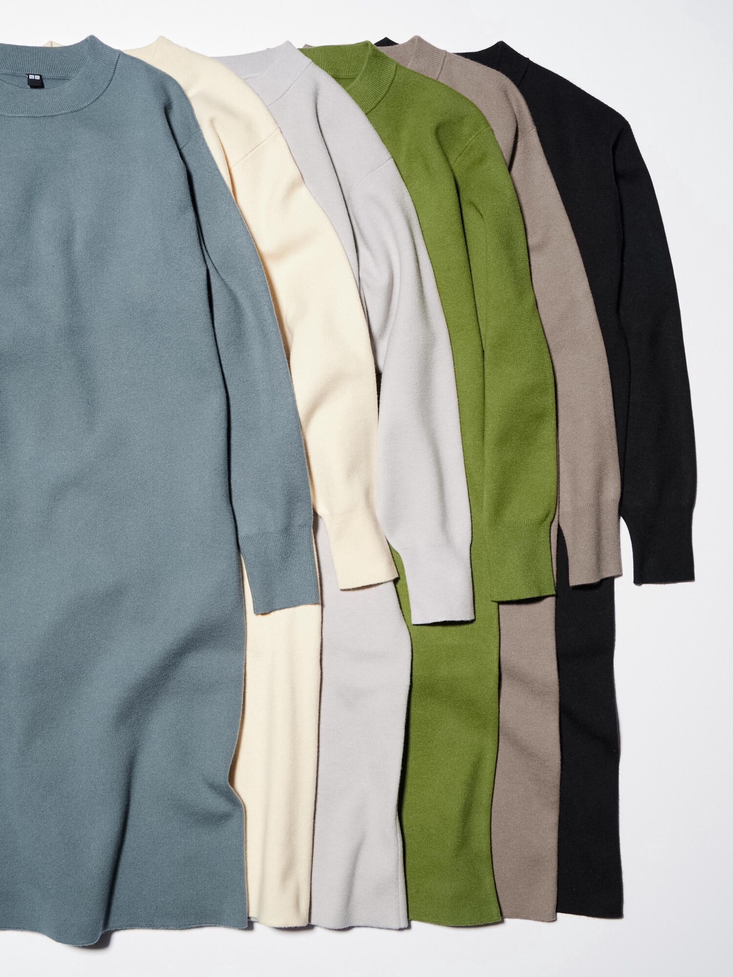 WOMEN'S SOUFFLE YARN LONG SLEEVE DRESS | UNIQLO CA