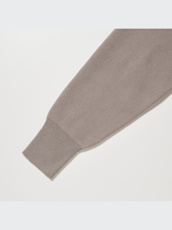Souffle Yarn Long-Sleeve Dress