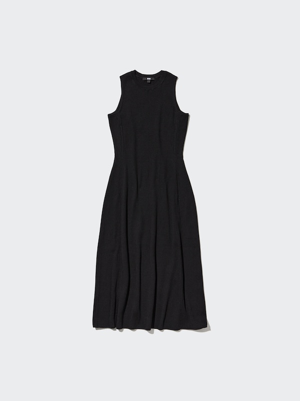 Baumwolle Strickkleid (ärmellos)