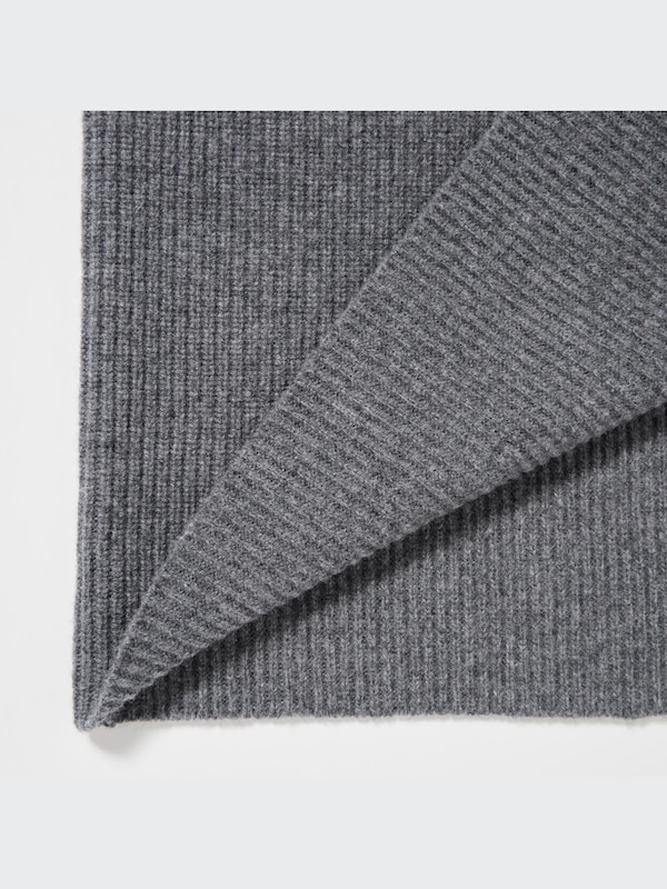 Boat Neck Long-Sleeve Knit Dress