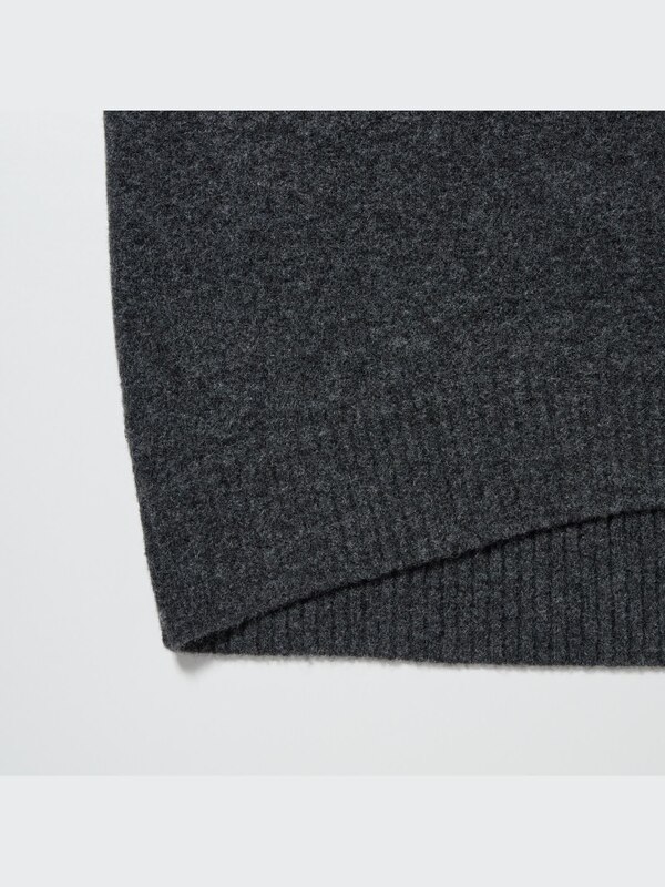 Souffle Yarn Turtleneck Dress
