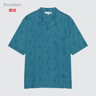 Open Collar Short-Sleeve Shirt (Badminton)  (JW Anderson)	