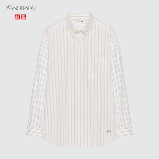 Oversized Striped Long-Sleeve Shirt (JW Anderson)	