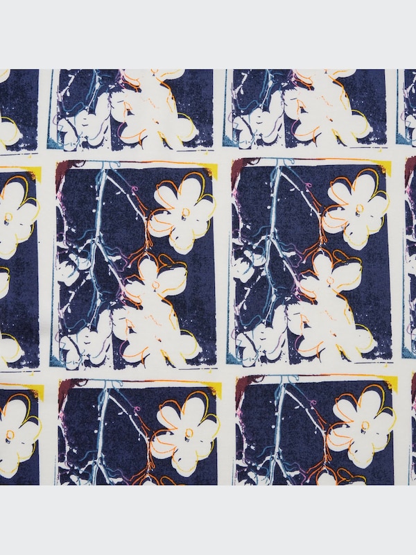 Chemise Manches Courtes Graphique UT Andy Warhol Flowers
