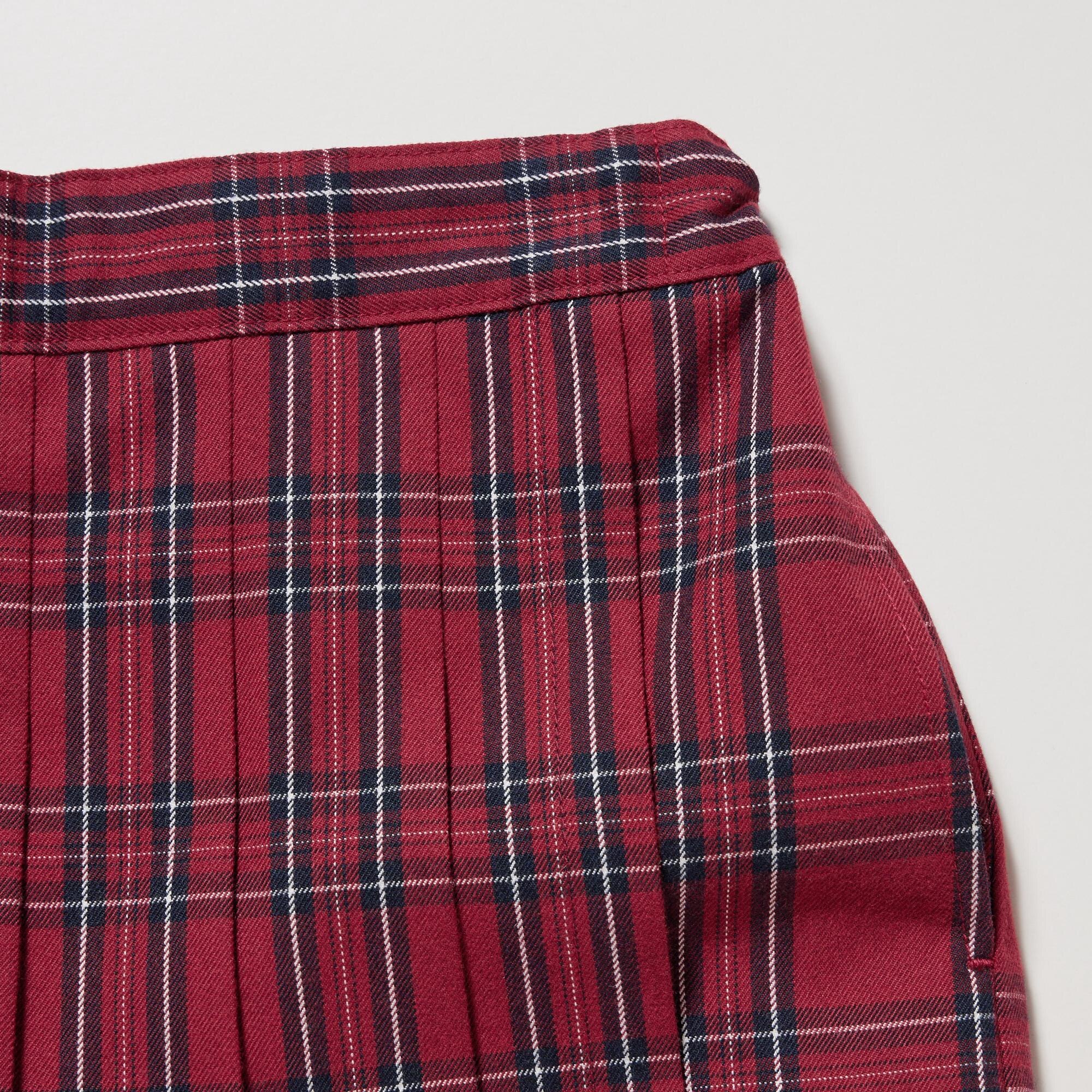 Plaid hotsell skirt uniqlo