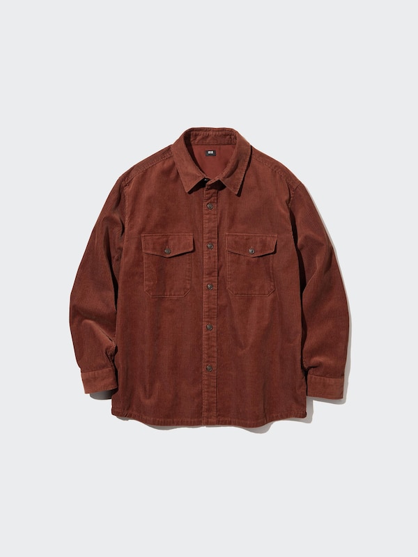 Corduroy Oversized Work Shirt