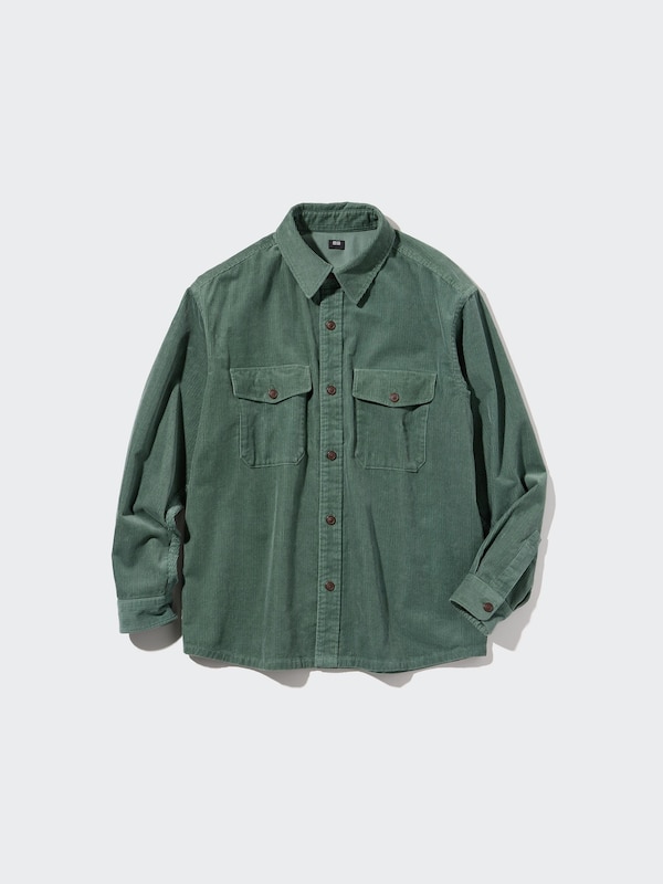 Corduroy Oversized Work Shirt