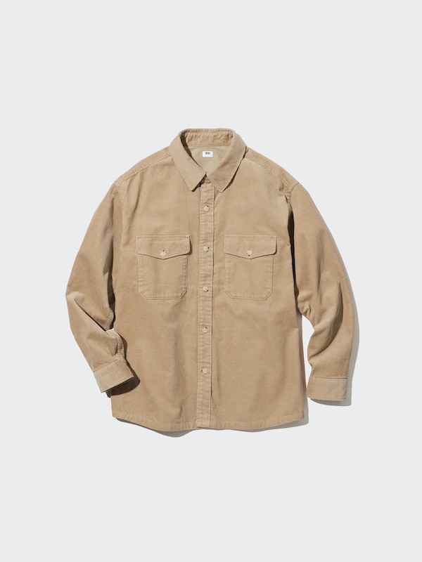 Corduroy Oversized Work Shirt