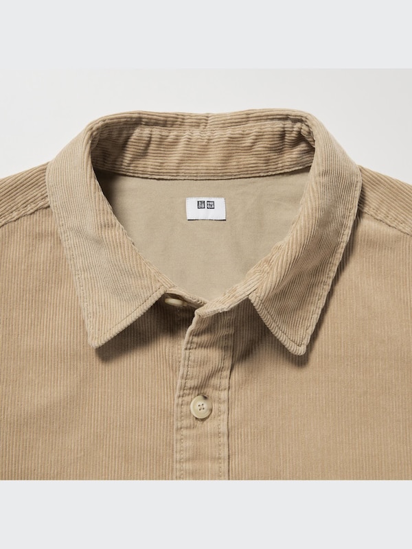 Corduroy Oversized Work Shirt