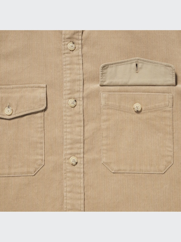Corduroy Oversized Work Shirt