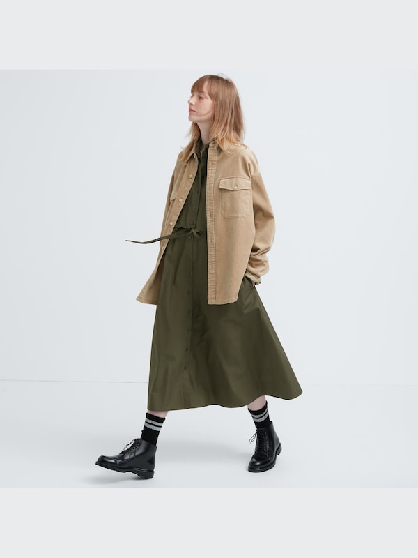 Corduroy Oversized Work Shirt