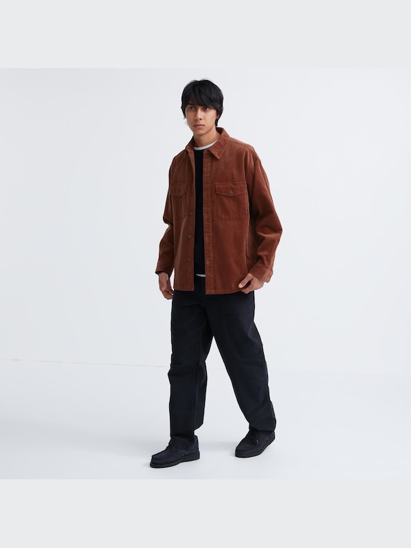 Corduroy Oversized Work Shirt