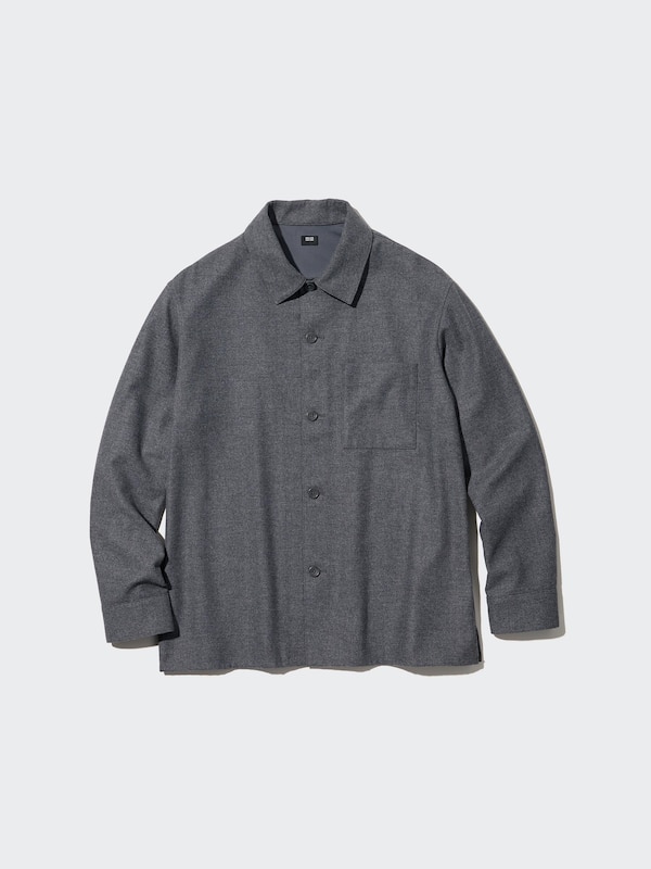 Brushed Twill Overshirt