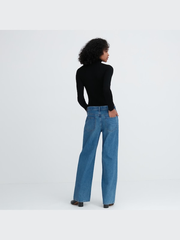 LOW RISE BAGGY JEANS