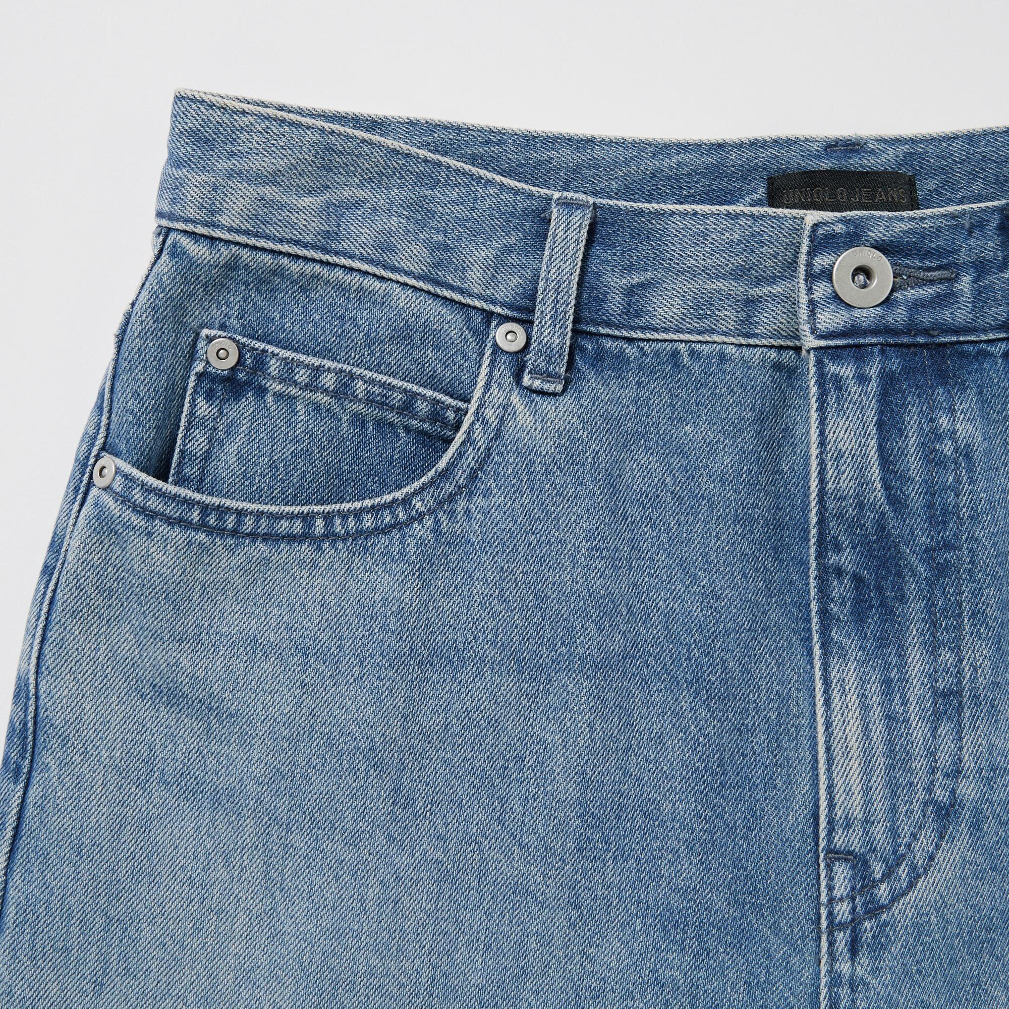 Wide Leg Tapered Jeans | UNIQLO