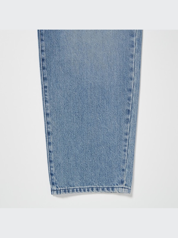 Wide Leg Tapered Jeans