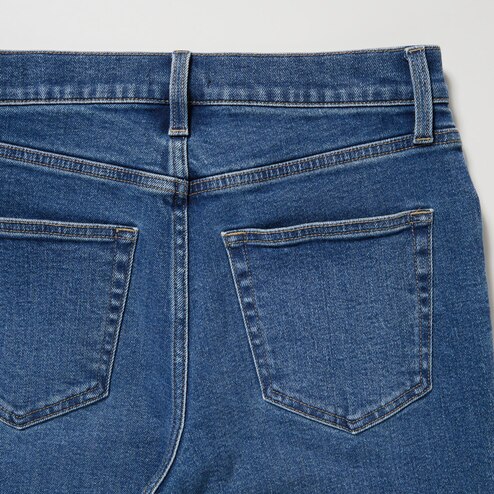 Plain Slight-Stretch Skinny Jeans, Slim Fit Patch Pockets Casual Denim  Pants, Women's Denim Jeans & Clothing