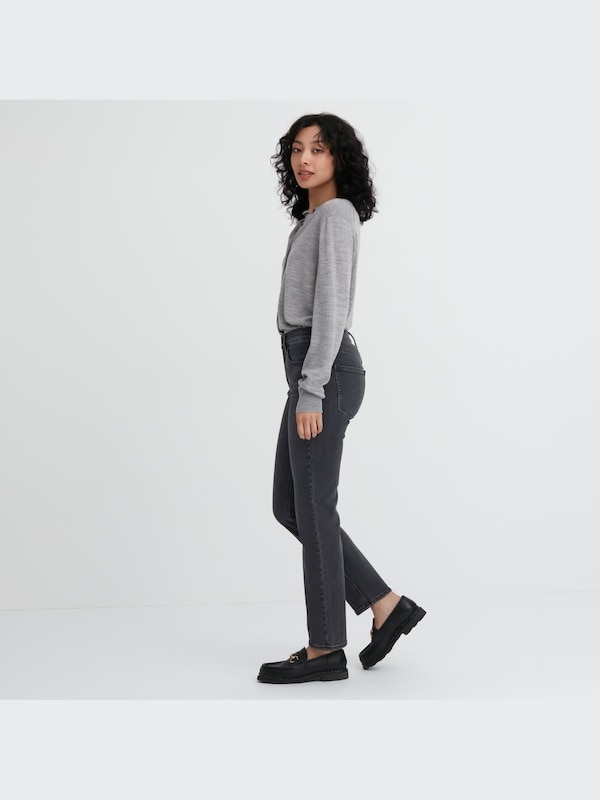 Stretch Slim Straight Jeans