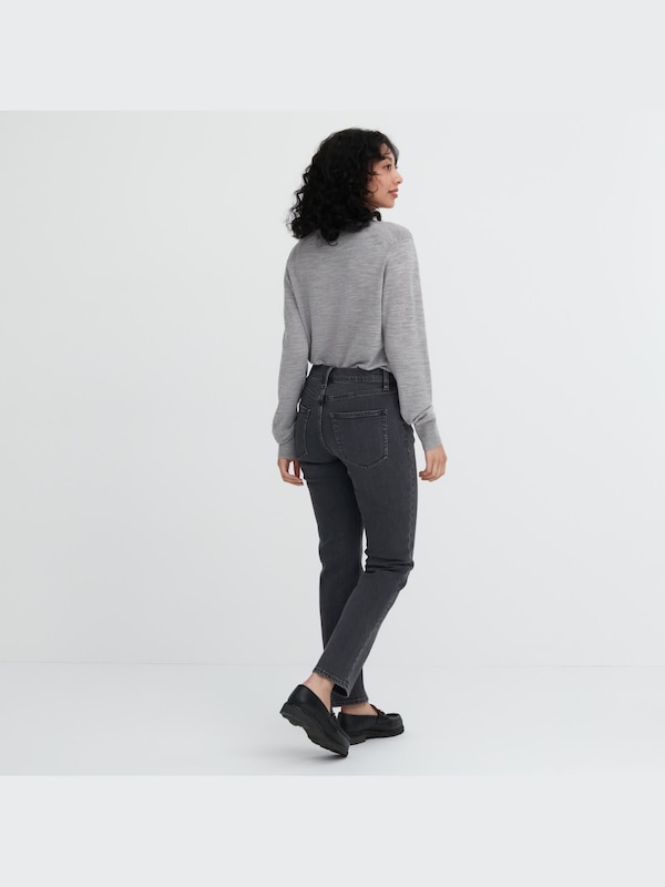 Stretch Slim Straight Jeans