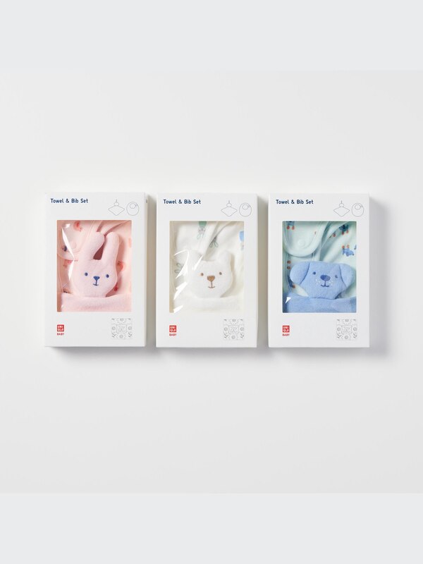 Joy of Print Dog Bib & Towel Set